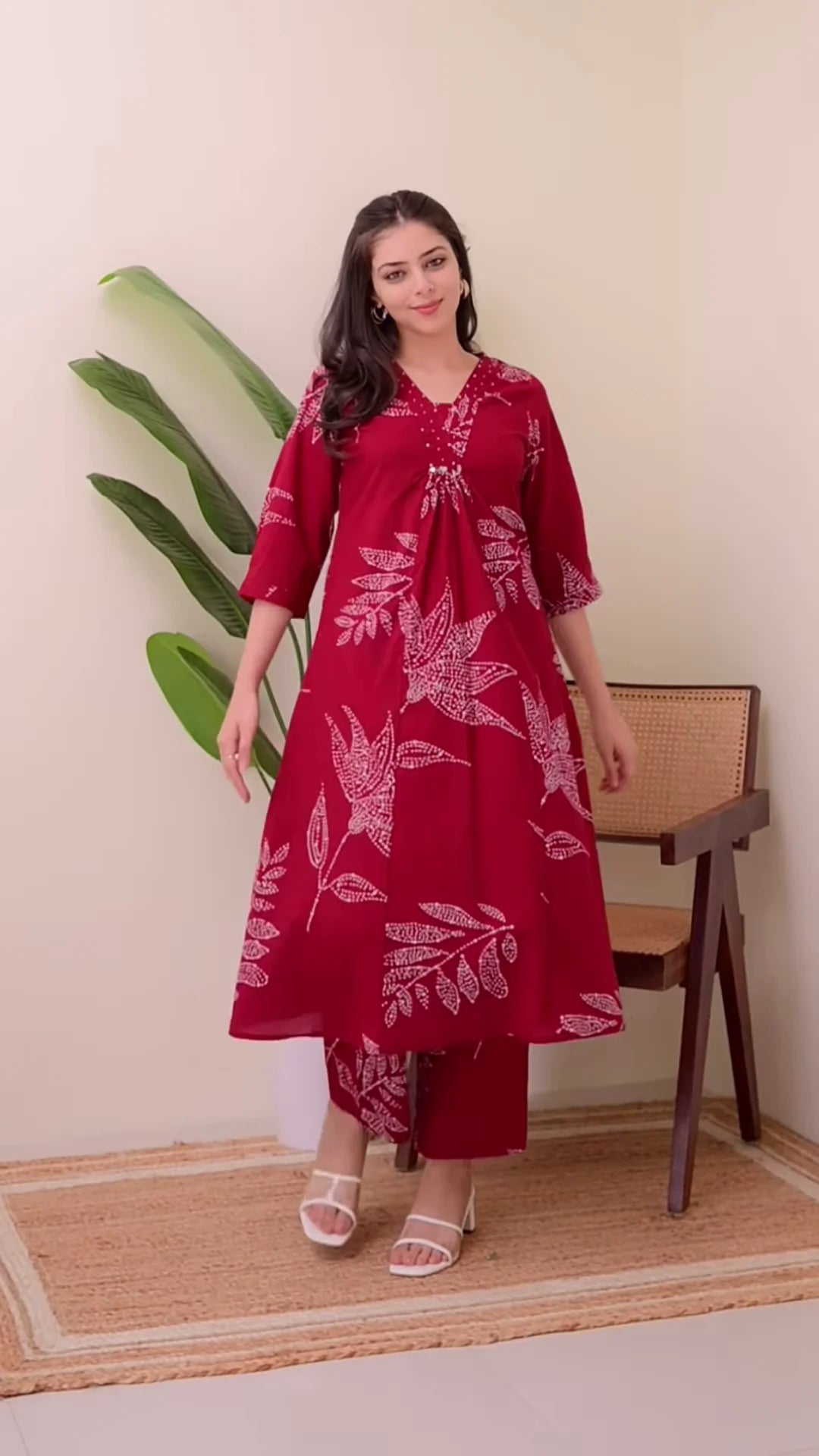 Summer Special – Pure Cotton A-Line Kurta Sets for Effortless Elegance