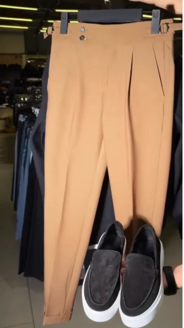 Men’s Zipper Shirt + Korean Pants + Stylish Shoes Combo