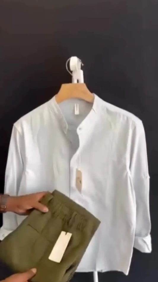 Classic Men’s Outfit: Perfect Shirt & Pant Combo