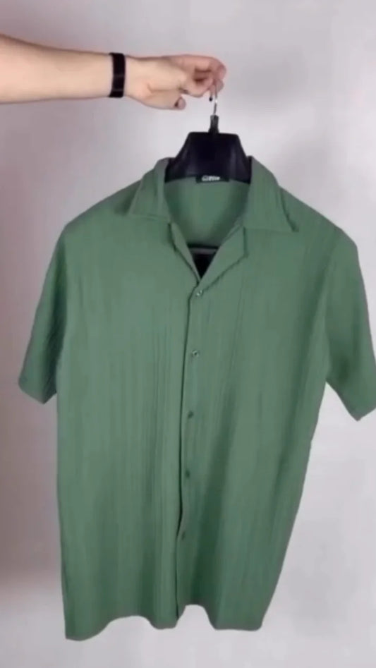 Men’s Viral Half Sleeve Shirt Trendy Style with Everyday Comfort