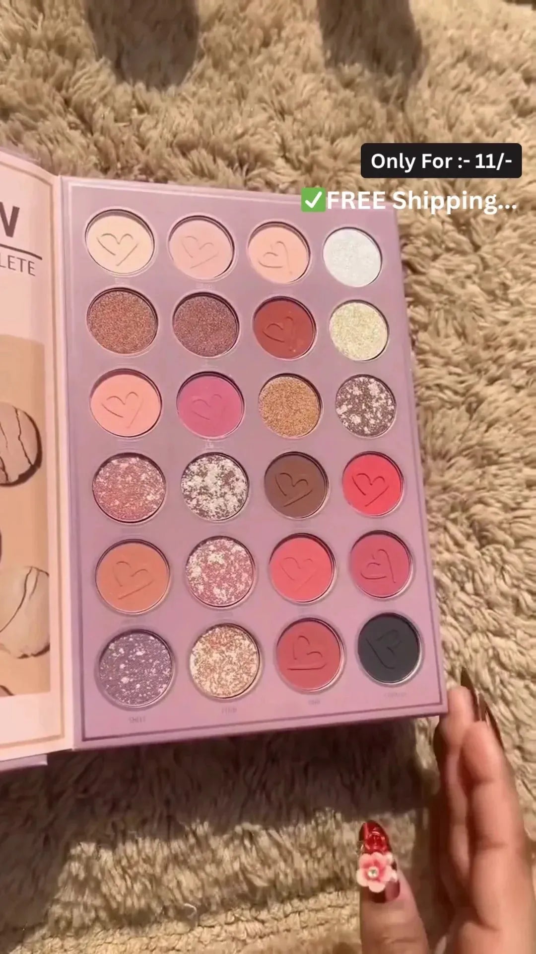 Premium All-in-One Makeup Gift Box – Beautifully Designed Floral Packaging with a Wide Range of Essential Beauty Products, Ideal for Gifting and Personal Use