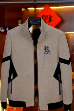 Men Classic LQJ Jacket Beige