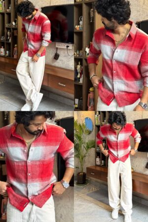 Men’s "Citrine Acid" Oversized Denim Shacket – Distressed Lime Sulfur Wash