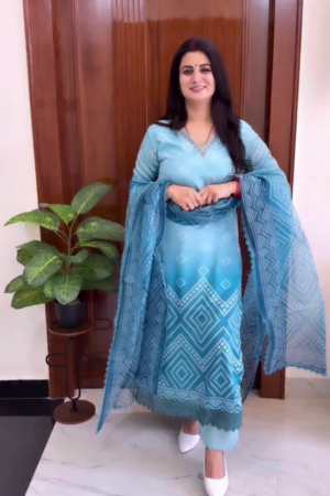 Bandhani Inspired Suit Set