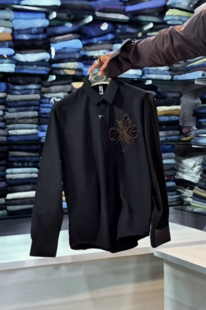 Men's Premium Embellished Casual Shirt