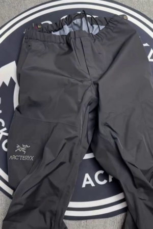 Black Waterproof Outdoor Performance Pants