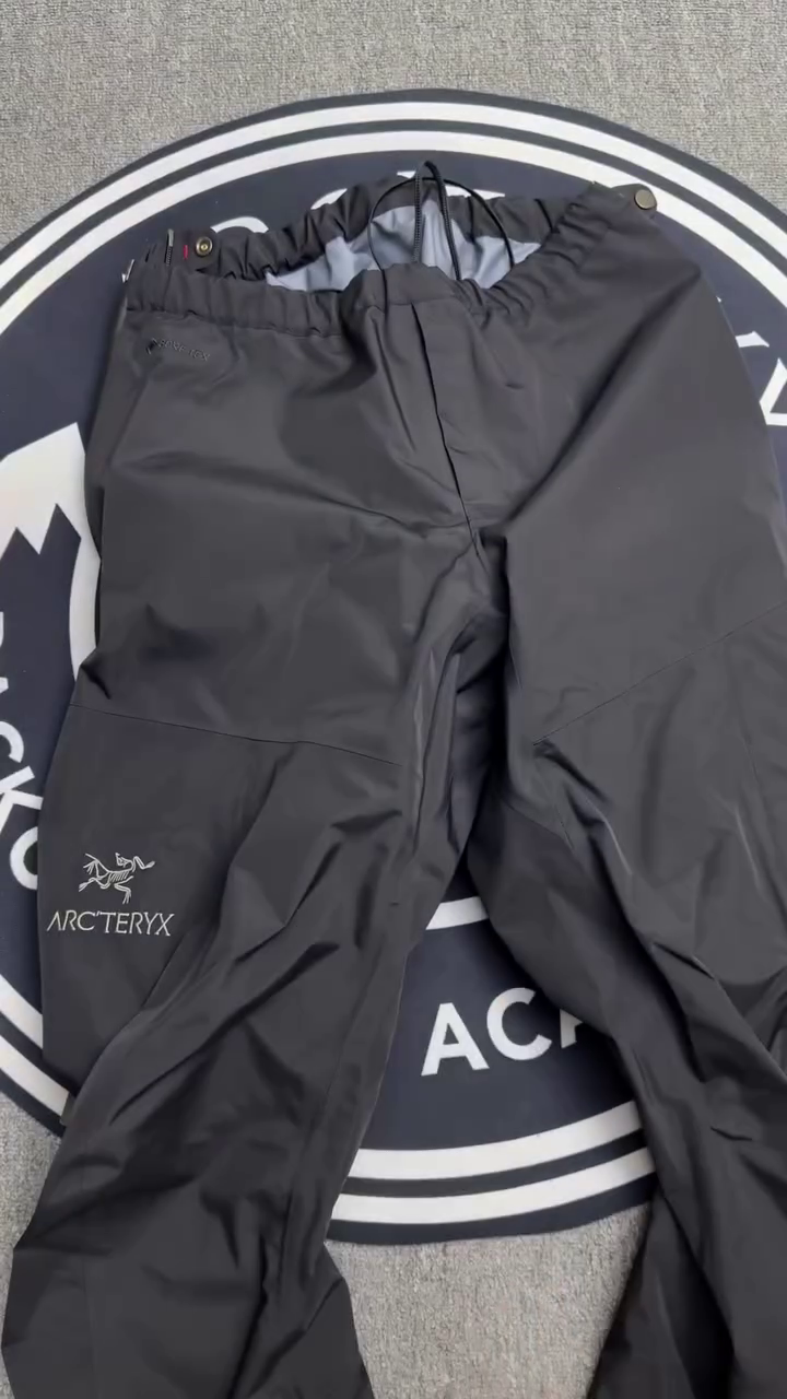 Black Waterproof Outdoor Performance Pants